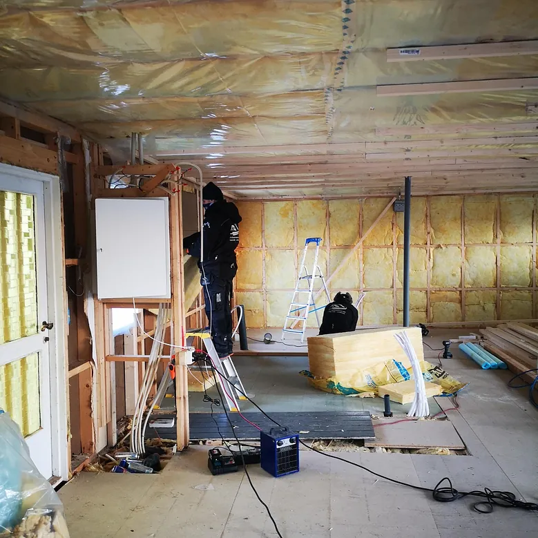 Isolering av hus